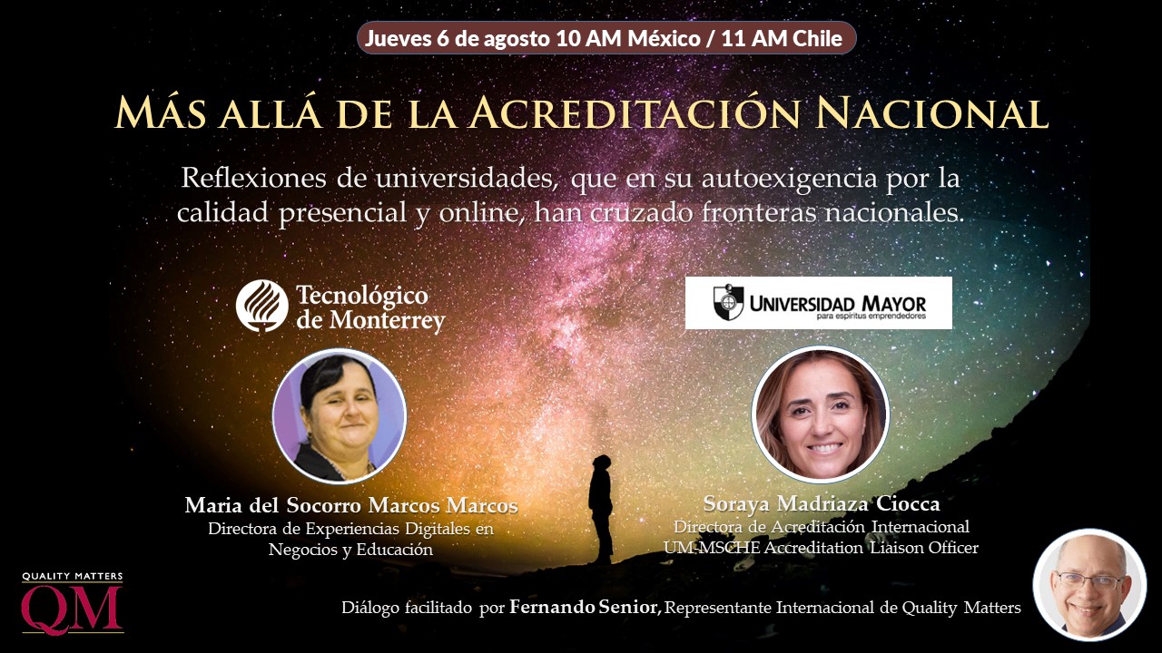 Más allá de la acreditación nacional - Dr. Fernando Senior, image size:1280x720